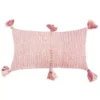 Archive New York Antigua Lumbar Pillow - Faded Pink