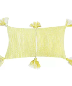 Archive New York Antigua Lumbar Pillow - Yellow Home Goods