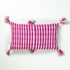 Archive New York Home Goods Antigua Lumbar Pillow - Fuchsia Pink Stripe