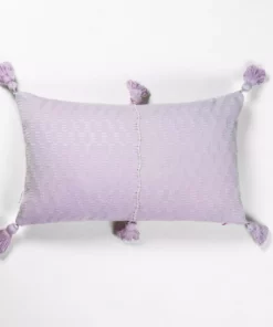 Archive New York Home Goods Antigua Lumbar Pillow - Light Lavender