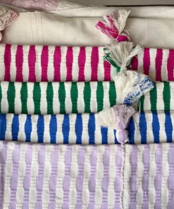 Archive New York Home Goods Antigua Lumbar Pillow - Light Lavender Stripe 11 Archive New York Home Goods Antigua Lumbar Pillow - Light Lavender Stripe