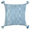 Archive New York Home Goods Antigua Throw Pillow - Ocean Blue Tie Dye
