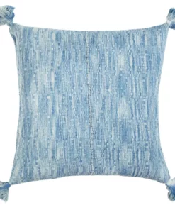 Archive New York Home Goods Antigua Throw Pillow - Ocean Blue Tie Dye