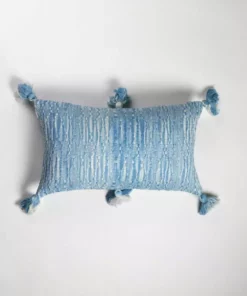 Archive New York Home Goods Antigua Lumbar Pillow - Ocean Blue Tie Dye 8 Archive New York Home Goods Antigua Lumbar Pillow - Ocean Blue Tie Dye