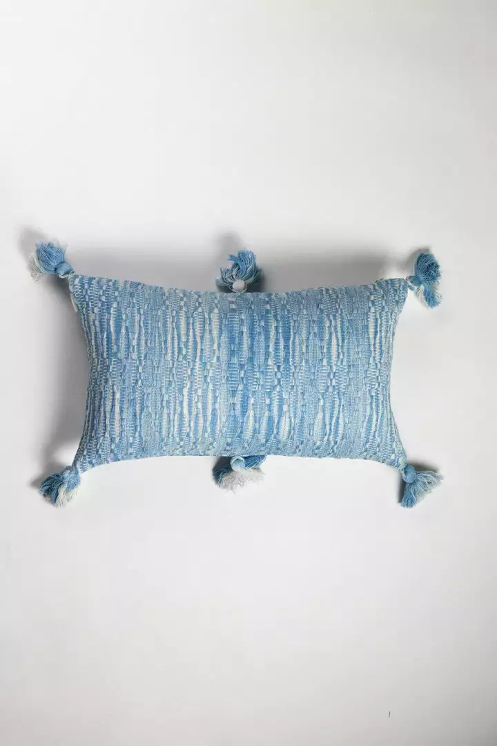 Archive New York Home Goods Antigua Lumbar Pillow - Ocean Blue Tie Dye 4 Archive New York Home Goods Antigua Lumbar Pillow - Ocean Blue Tie Dye