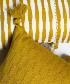 Archive New York Antigua Lumbar Pillow - Ochre 9 Archive New York Antigua Lumbar Pillow - Ochre