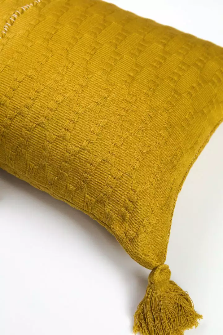 Archive New York Antigua Lumbar Pillow - Ochre 3 Archive New York Antigua Lumbar Pillow - Ochre