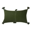 Archive New York Antigua Lumbar Pillow - Olive