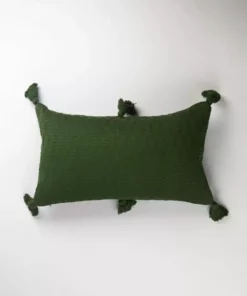 Archive New York Antigua Lumbar Pillow - Olive