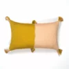 Archive New York Home Goods Antigua Lumbar Pillow - Peach + Ochre