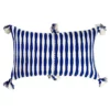 Archive New York Antigua Lumbar Pillow - Royal Blue Striped