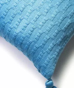 Archive New York Home Goods Antigua Lumbar Pillow - Sky Blue 7 Archive New York Home Goods Antigua Lumbar Pillow - Sky Blue