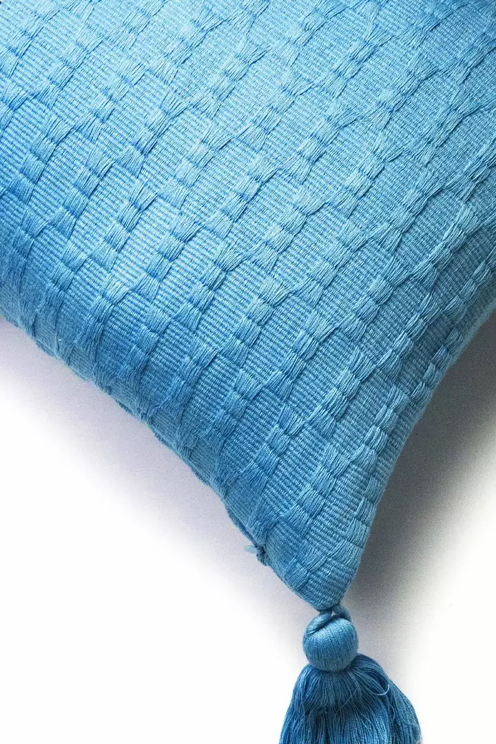 Archive New York Home Goods Antigua Lumbar Pillow - Sky Blue 3 Archive New York Home Goods Antigua Lumbar Pillow - Sky Blue