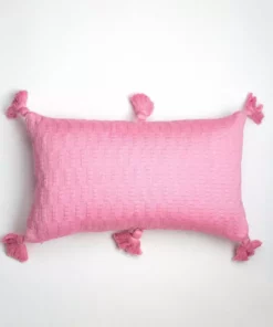 Archive New York Antigua Lumbar Pillow - Bubblegum Pink