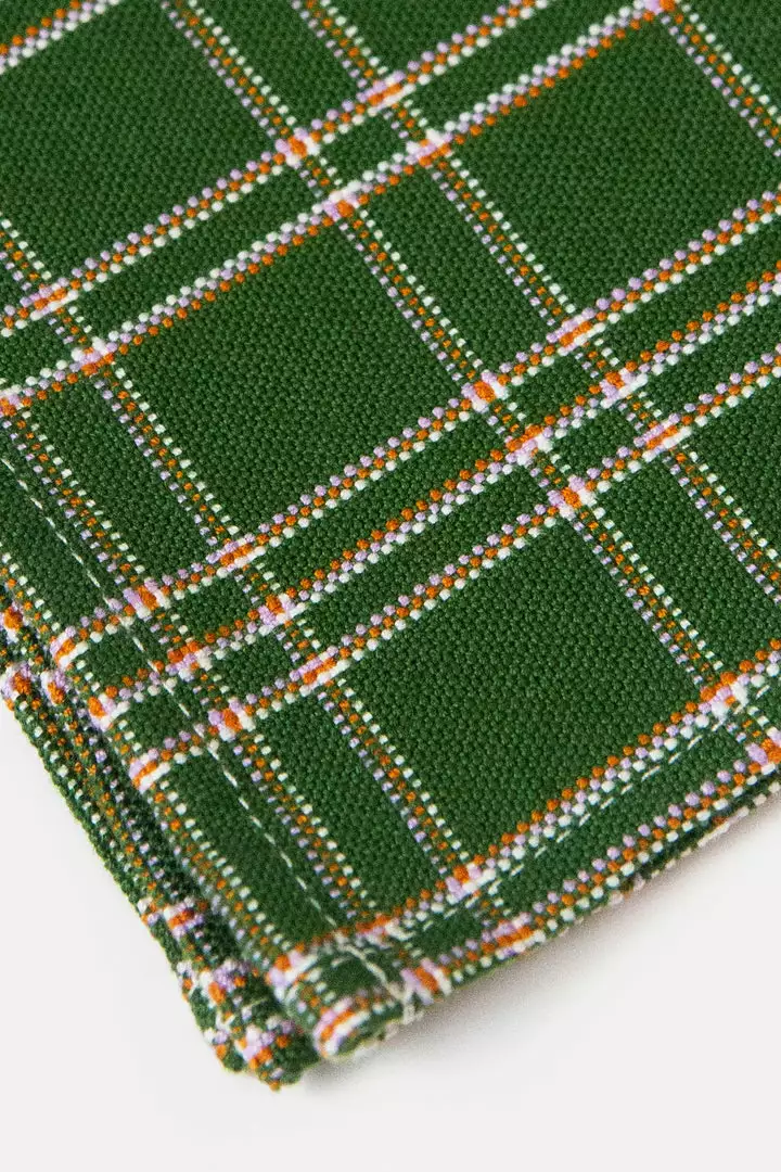 Archive New York Chiapas Plaid Cocktail Napkin Set Kitchen + Dining 9 Archive New York Chiapas Plaid Cocktail Napkin Set Kitchen + Dining
