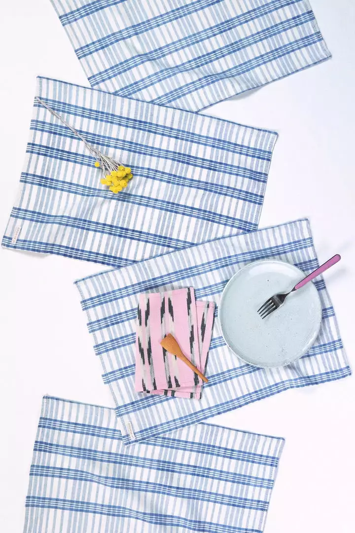 Archive New York Coco Plaid Placemat Set Kitchen + Dining 1 Archive New York Coco Plaid Placemat Set Kitchen + Dining
