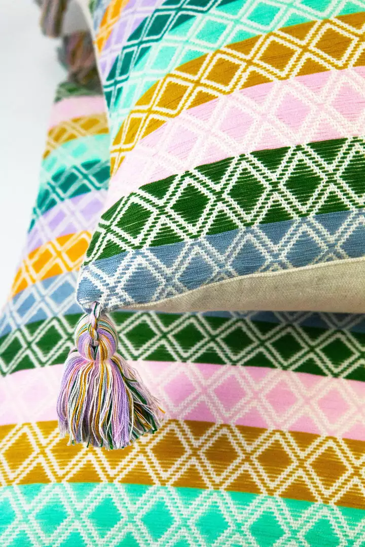 Archive New York Home Goods Comalapa Throw Pillow - Multicolor 4 Archive New York Home Goods Comalapa Throw Pillow - Multicolor