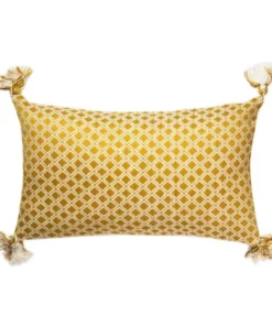 Archive New York Comalapa Lumbar Pillow - Ochre