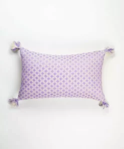 Archive New York Home Goods Comalapa Lumbar Pillow - Lilac