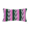 Archive New York Home Goods Palm Ikat Lumbar Pillow