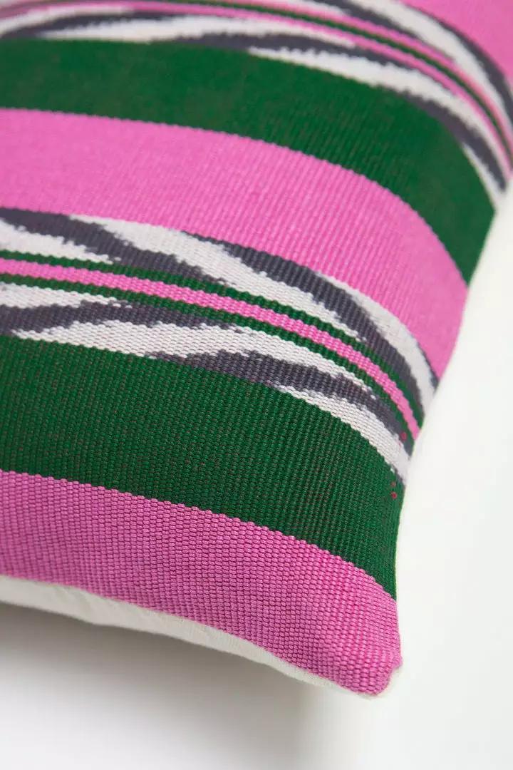 Archive New York Home Goods Palm Ikat Lumbar Pillow 2 Archive New York Home Goods Palm Ikat Lumbar Pillow