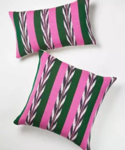 Archive New York Home Goods Palm Ikat Lumbar Pillow 8 Archive New York Home Goods Palm Ikat Lumbar Pillow