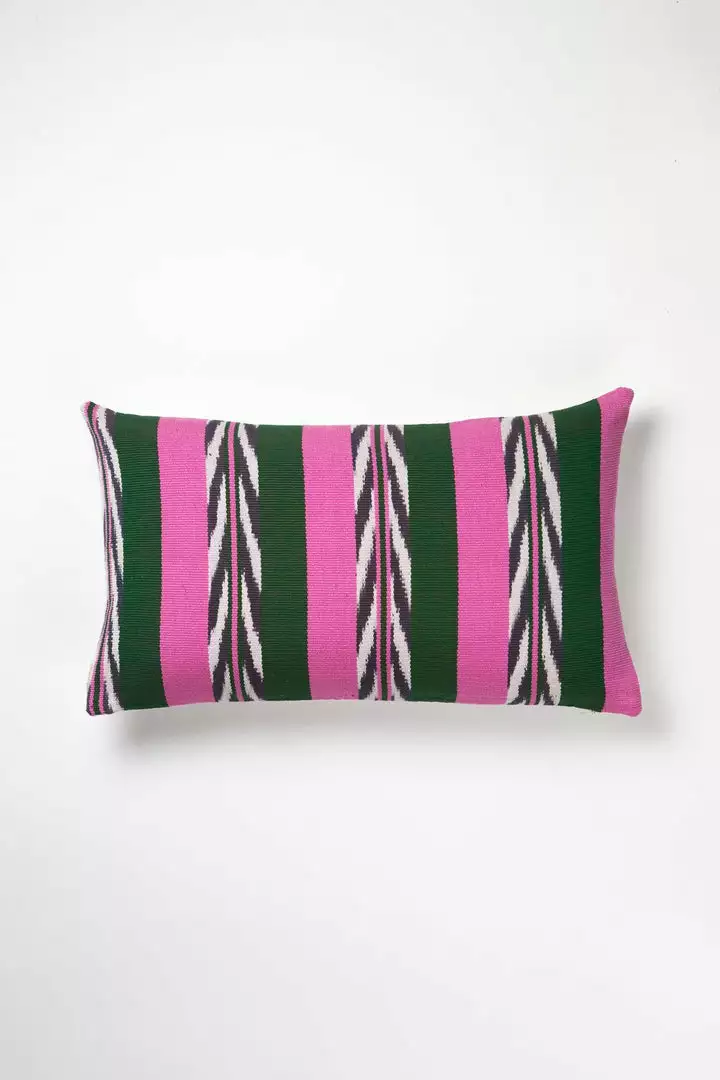 Archive New York Home Goods Palm Ikat Lumbar Pillow 5 Archive New York Home Goods Palm Ikat Lumbar Pillow