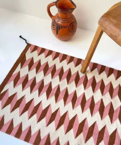Archive New York Teo Wool Rug - Umber + Pink Home Goods 6 Archive New York Teo Wool Rug - Umber + Pink Home Goods