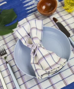 Archive New York San Lucas Plaid Napkin Set Kitchen + Dining