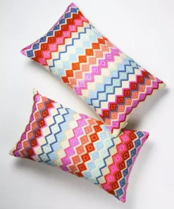 Archive New York San Pedro Diamond Lumbar Pillow Home Goods
