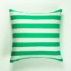 Archive New York Home Goods Santiago Cabana Stripe Throw Pillow - Kelly Green