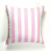Archive New York Santiago Cabana Stripe Throw Pillow - Light Pink Home Goods
