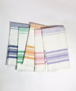 Archive New York White + Pink Kitchen Towel