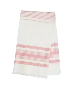 Archive New York White + Pink Kitchen Towel