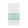 Archive New York White + Mint Kitchen Towel