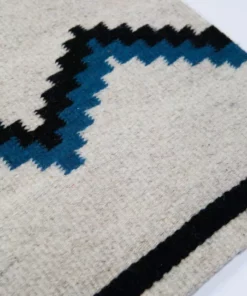 Archive New York Zapotec Zig Zag Wool Rug #6