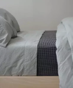 Area Home Anton Percale Duvet Cover - Mineral Home Goods