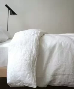 Area Home Home Goods Simone Linen Fitted Sheet