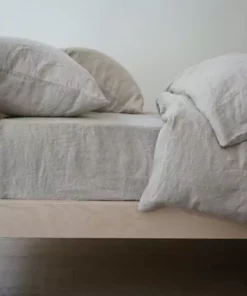 Area Home Simone Linen Flat Sheet Home Goods