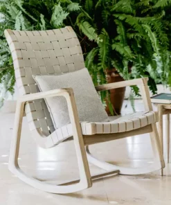 Masaya & Co. Arenal Sunbrella Outdoor Rocking Chair Furniture