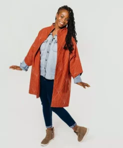 Anchal Array Cocoon Jacket