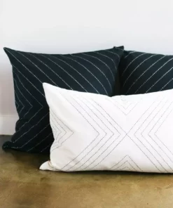 Anchal Arrow Stitch Throw Pillow Home Goods