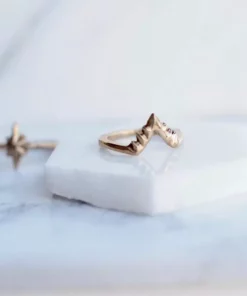 Iron Oxide Aster Stacking Ring Set