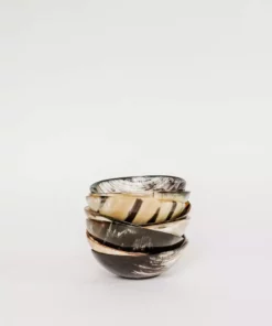 August Sage Best Sellers Ankole Horn Bowl - Light 10 August Sage Best Sellers Ankole Horn Bowl - Light