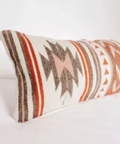 August Sage Estrellas Wool Lumbar Pillow Throw Pillows