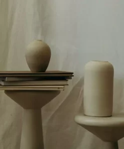 August Sage Gemma Stoneware Vase