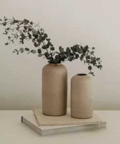 August Sage Gemma Stoneware Vase