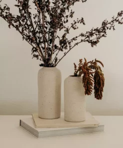 August Sage Gemma Stoneware Vase