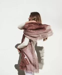 Studio Variously Accessories Auro Linen Scarf - Cinnabar