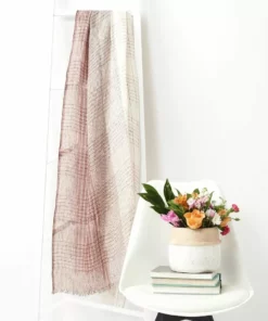 Studio Variously Auro Linen Scarf - White Accessories 11 Studio Variously Auro Linen Scarf - White Accessories